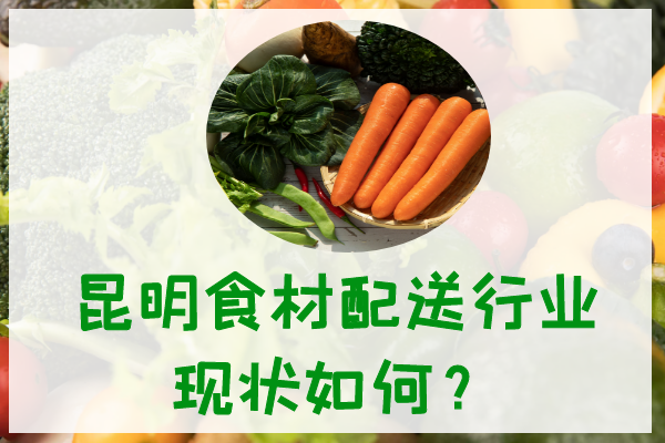 昆明食材配送行业现状如何？