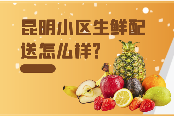 昆明小区生鲜配送怎么样？