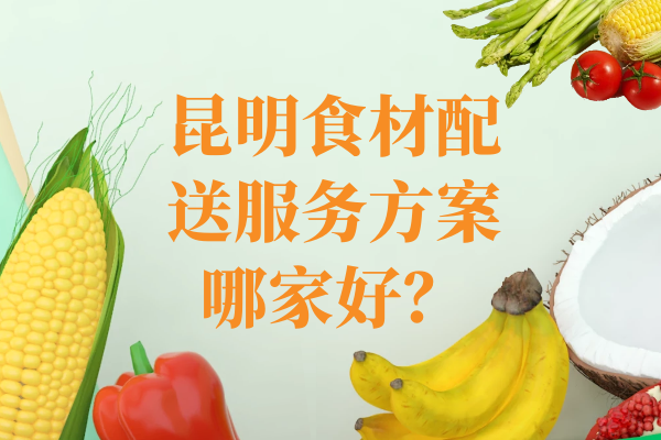 昆明食材配送服务方案哪家好？